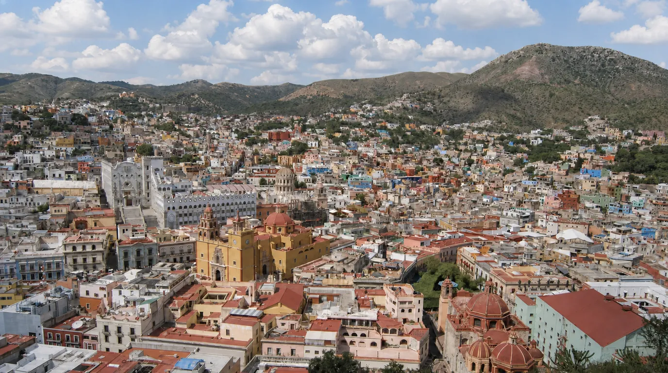 グアナファト歴史地区（Historic Town of Guanajuato and Adjacent Mines）