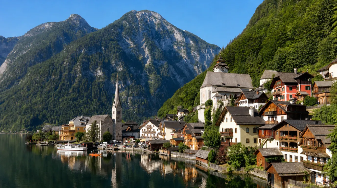ハルシュタット（Hallstatt-Dachstein Salzkammergut Cultural Landscape）