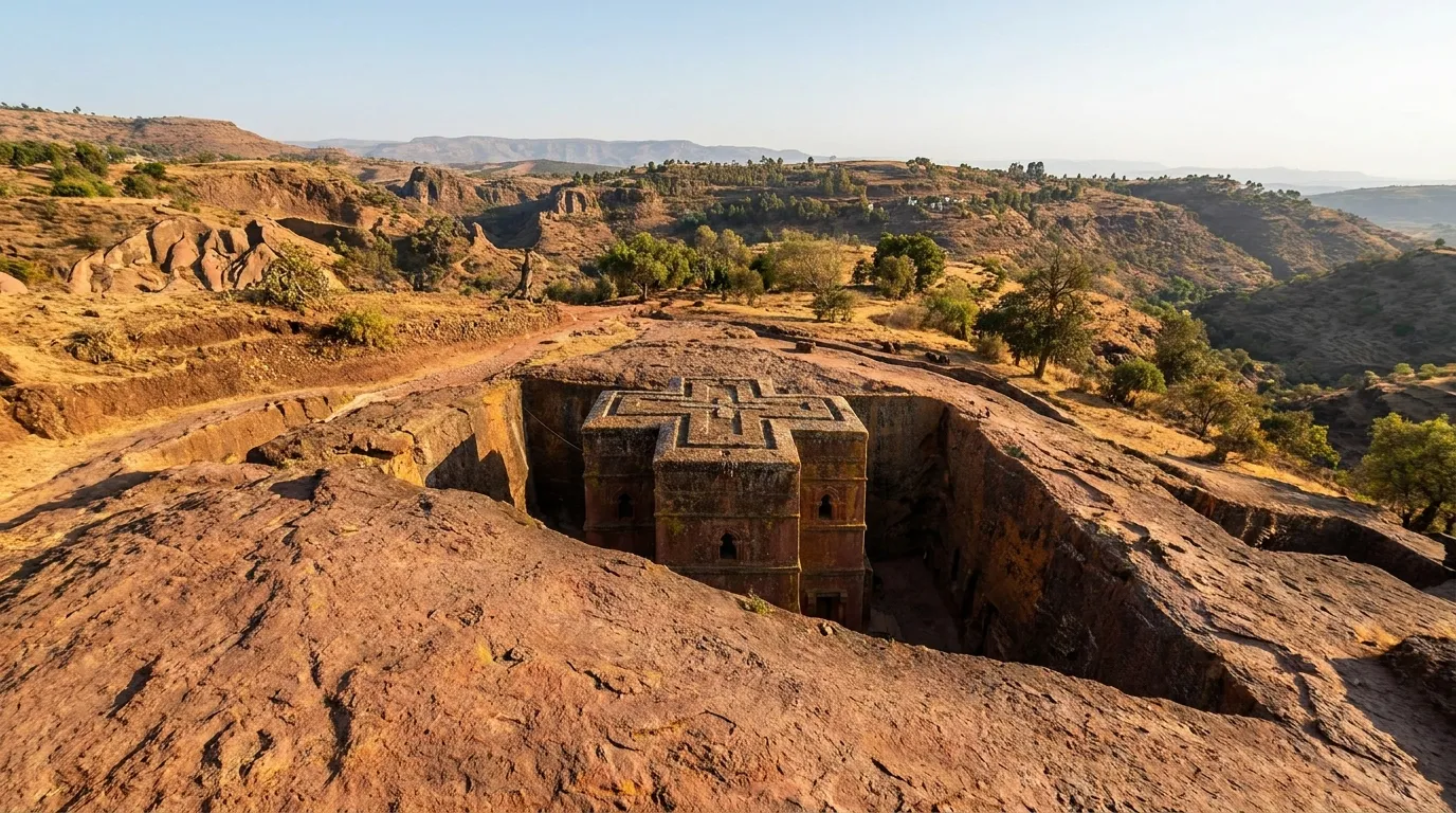 ラリベラの岩窟教会群（Rock-Hewn Churches of Lalibela）
