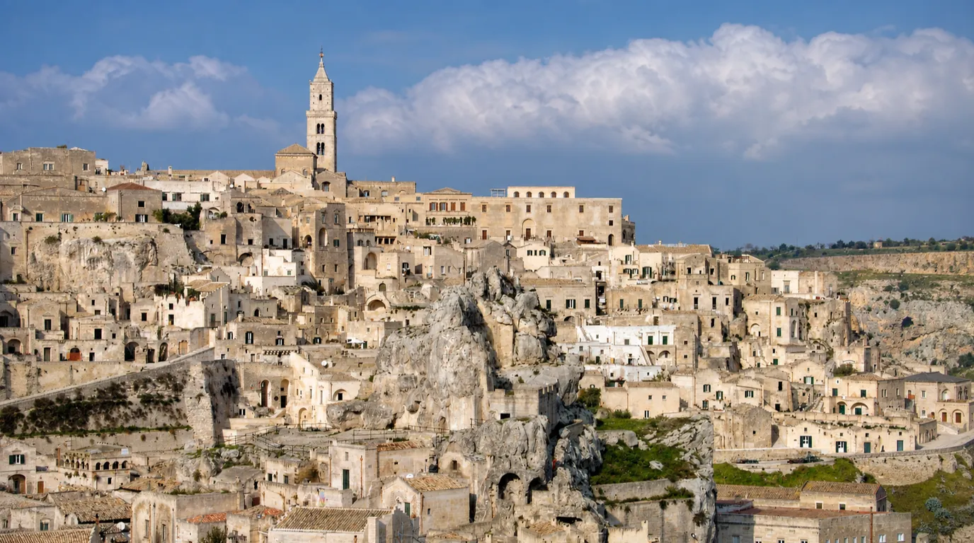 マテーラ（サッシ地区）（The Sassi and the Park of the Rupestrian Churches of Matera）