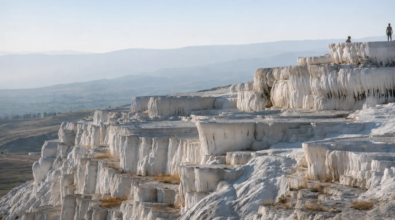 パムッカレ（石灰棚）（Hierapolis-Pamukkale）